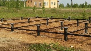 Установка и монтаж - винтовые сваи в Топках для свайного фундамента дома. Цена от 2093 руб - видео закручивание